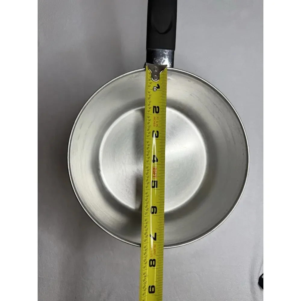 Revere Ware 1801 3QT Saucepan Pot Heavy Disc Bottom stainless Steel No Lid